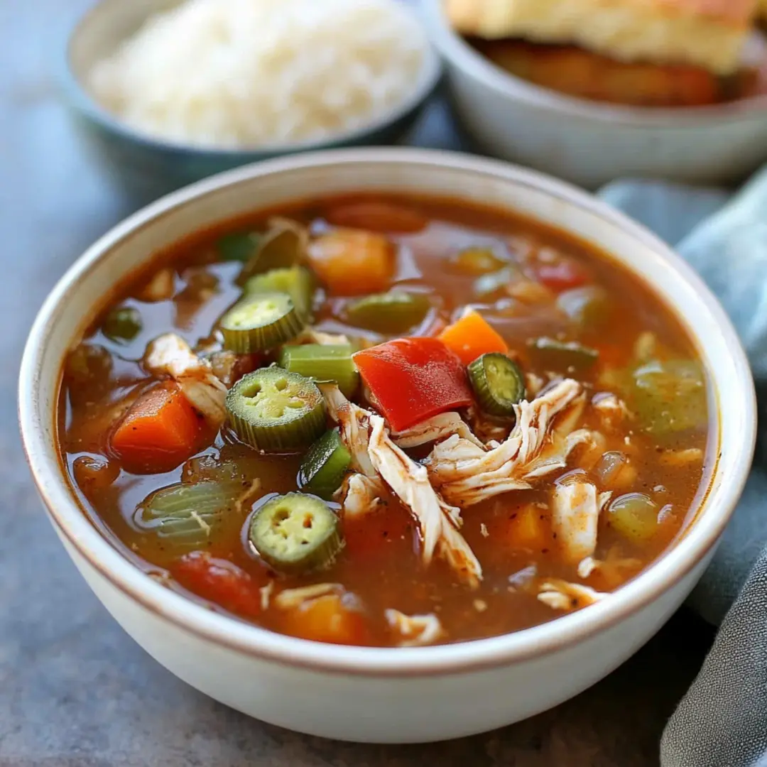 Chicken Gumbo Soup – A Rich, Hearty Southern Classic